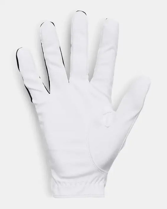 Under Armour UA Medal Golf Glove RH White/Black