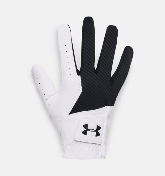 Under Armour UA Medal Golf Glove RH White/Black