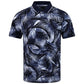 Iso-Chill Graphic Palm Polo Midnight Navy/White