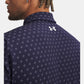 UA Playoff 3.0 Printed Polo Navy Blue