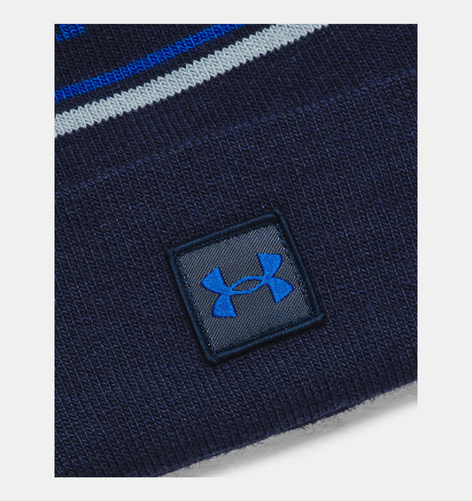 UA Halftime Pom Beanie Midnight Navy