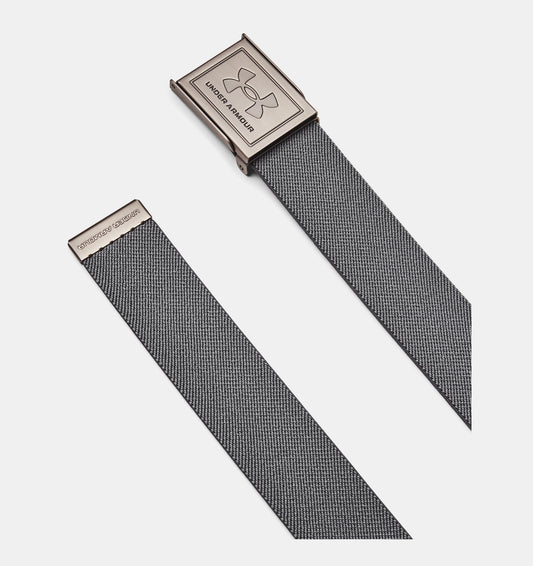 UA Reversible Webbing Belt Grey/Black
