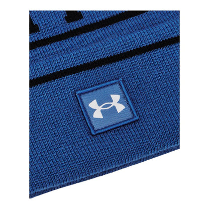 Halftime Pom Beanie Blue/Black