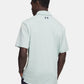 UA Playoff Jacquard Polo Enamel Blue/Refresh Mint