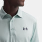 UA Playoff Jacquard Polo Enamel Blue/Refresh Mint