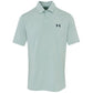 UA Playoff Jacquard Polo Enamel Blue/Refresh Mint