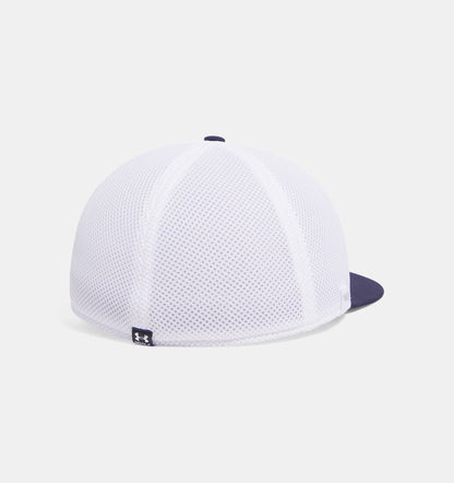 Drive Mid Iso-Chill Stretch Fit Cap Navy/White