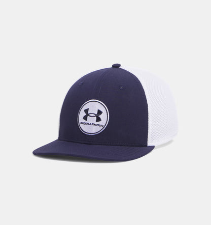 Drive Mid Iso-Chill Stretch Fit Cap Navy/White