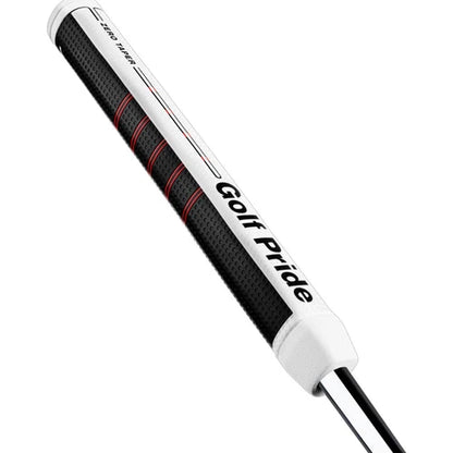 Zero Taper Putter Grip - Straight Large - White/Black