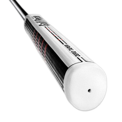 Zero Taper Putter Grip - Straight Large - White/Black
