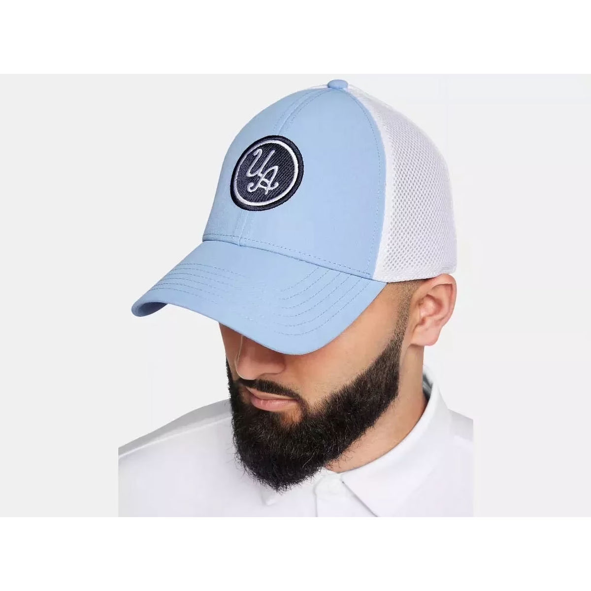 Iso-Chill Driver Mesh Cap Sky Blue/White