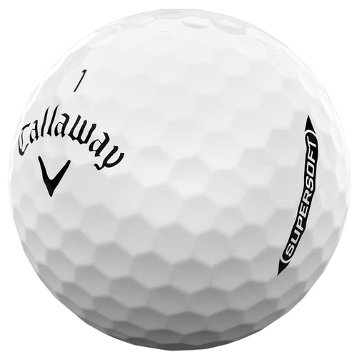 Supersoft 25 Balls White Dozen