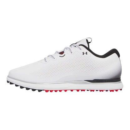 UA Glide 2 SL Waterproof Spikeless Golf Shoes - White