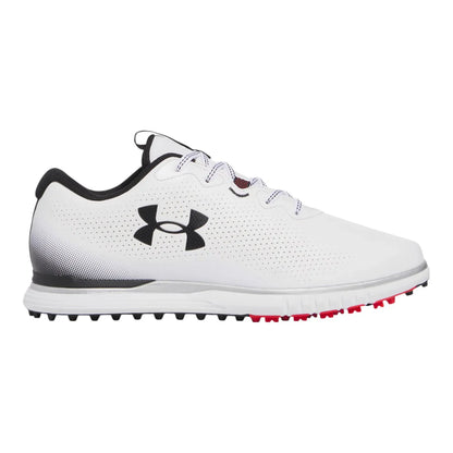 UA Glide 2 SL Waterproof Spikeless Golf Shoes - White