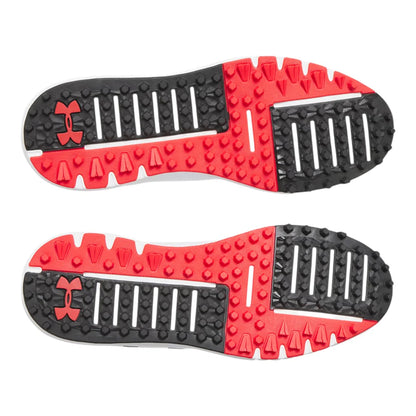 UA Glide 2 SL Waterproof Spikeless Golf Shoes - White