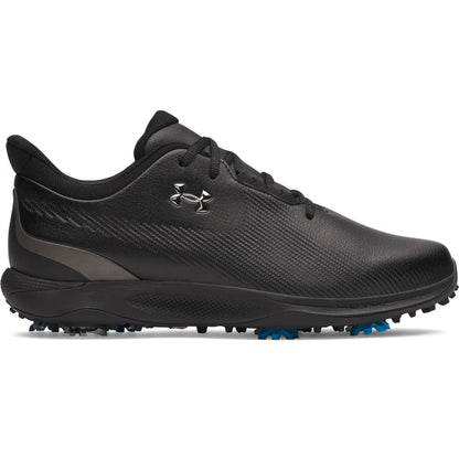 UA Drive Fade Waterproof Spiked Golf Shoes - Black