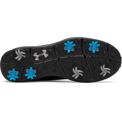 UA Drive Fade Waterproof Spiked Golf Shoes - Black