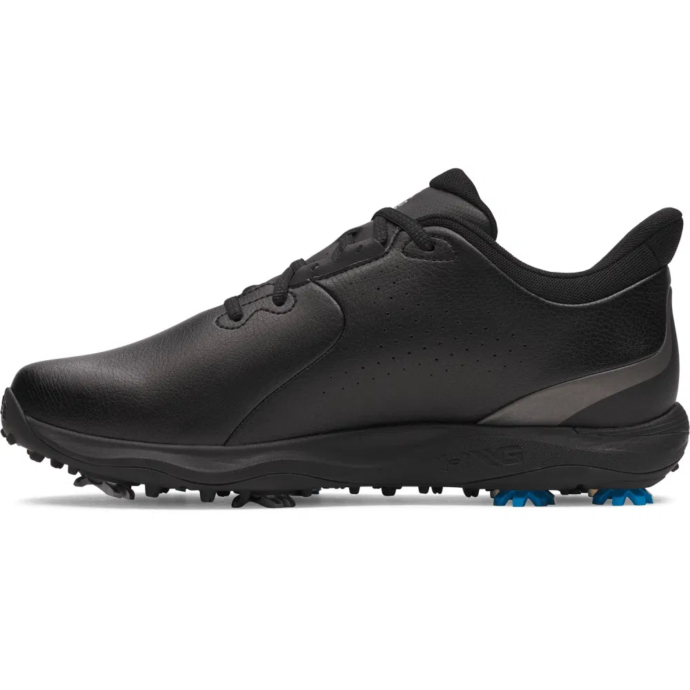 UA Drive Fade Waterproof Spiked Golf Shoes - Black