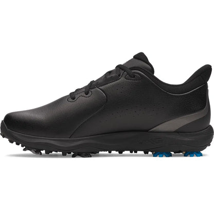 UA Drive Fade Waterproof Spiked Golf Shoes - Black