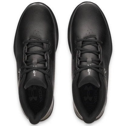 UA Drive Fade Waterproof Spiked Golf Shoes - Black
