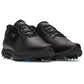 UA Drive Fade Waterproof Spiked Golf Shoes - Black