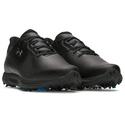 UA Drive Fade Waterproof Spiked Golf Shoes - Black