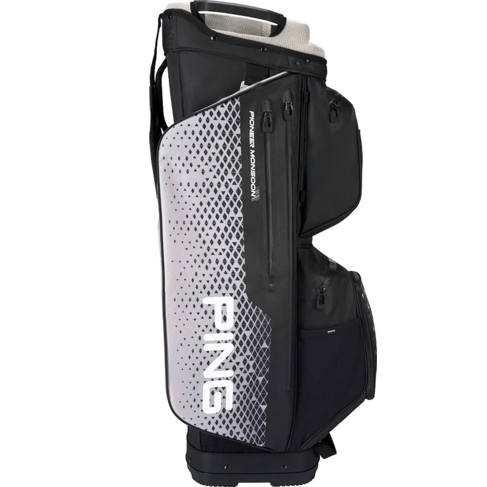 Ping Pioneer Monsoon 231 Waterproof Cart Bag - Black / Grey