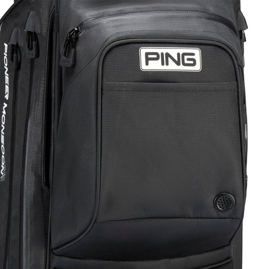 Ping Pioneer Monsoon 231 Waterproof Cart Bag - Black / Grey