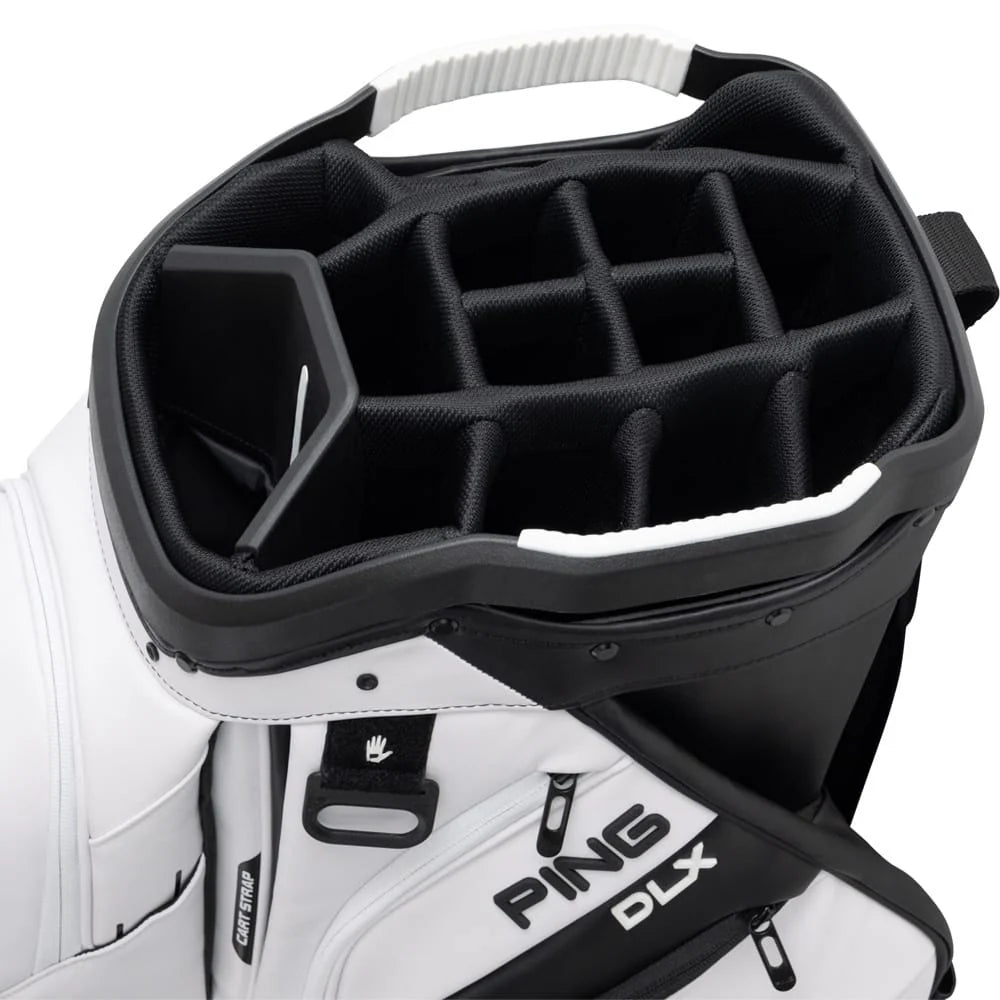 Ping DLX Cart Bag - White