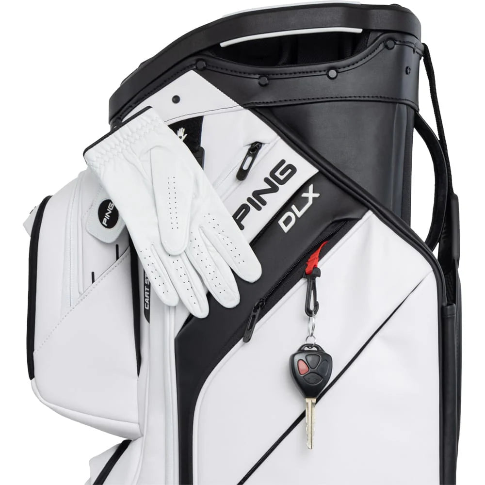 Ping DLX Cart Bag - White