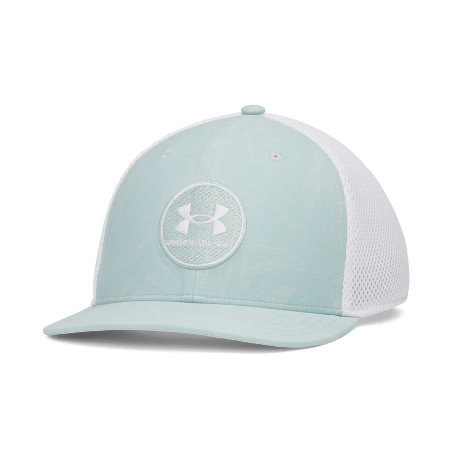 Drive Mid Iso-Chill Stretch Fit Cap Enamel Blue/White