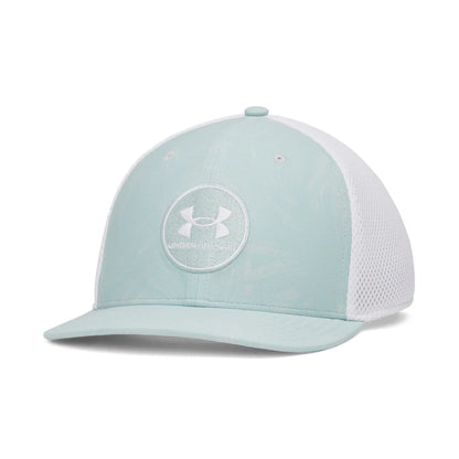 Drive Mid Iso-Chill Stretch Fit Cap Enamel Blue/White