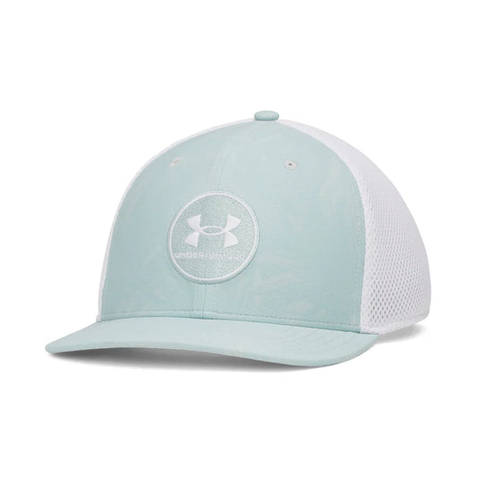 Drive Mid Iso-Chill Stretch Fit Cap Enamel Blue/White