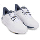 UA Drive Pro Wide Fit Waterproof Spiked Golf Shoes - White