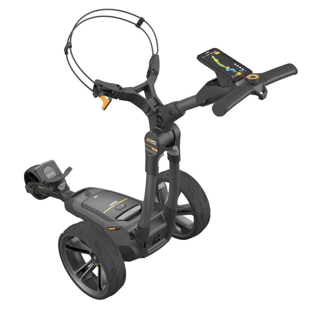 PowaKaddy CT12 GPS XL Electric Trolley - Gun Metal - 2026