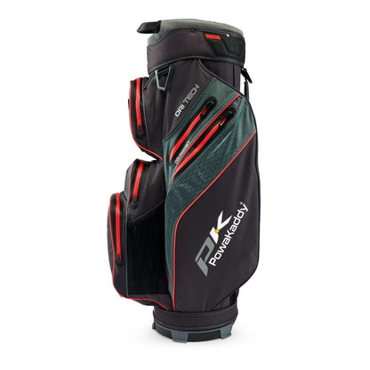 PowaKaddy DRI-TECH Golf Cart Bag - Black / Red