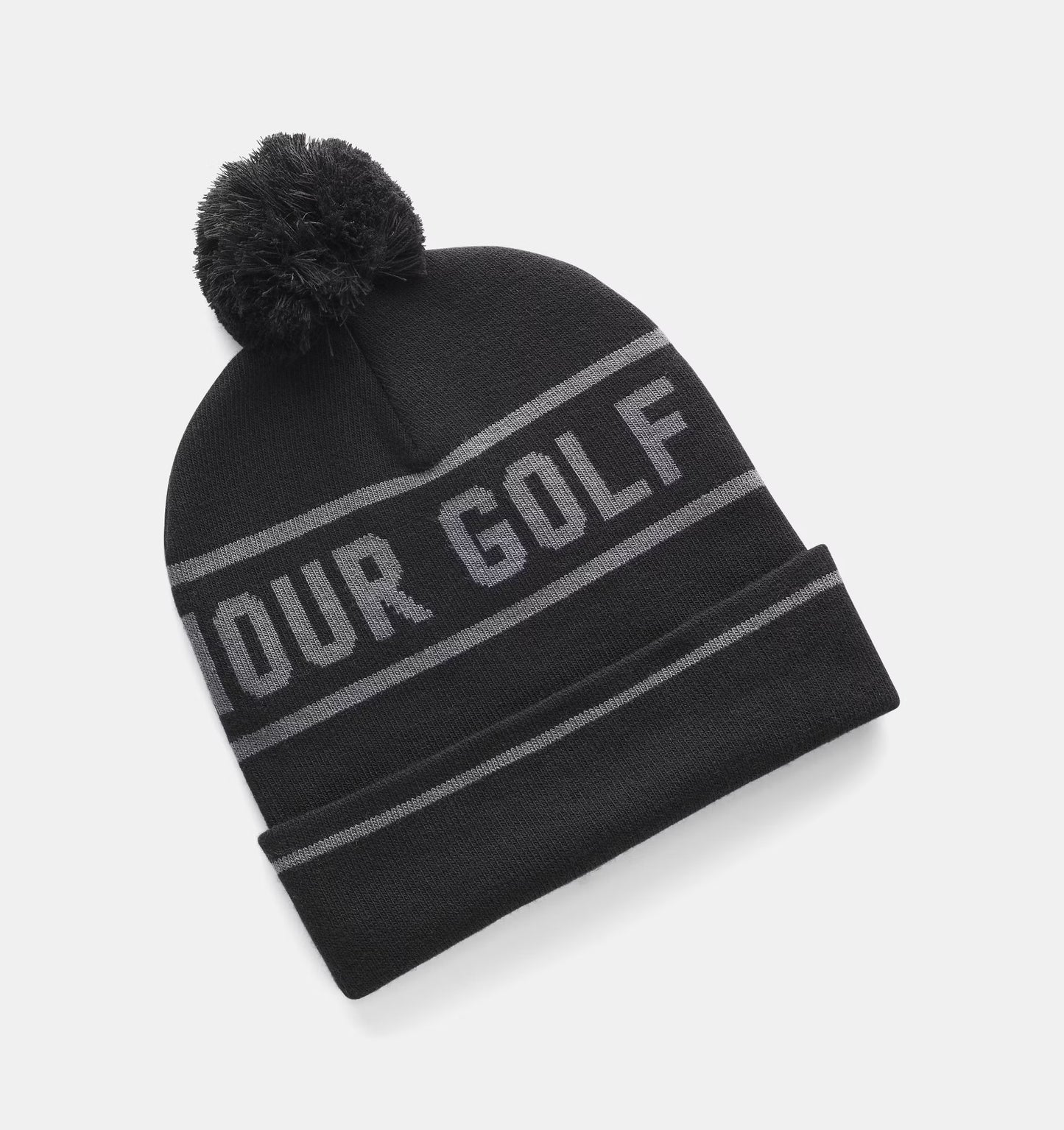 Drive Pom Beanie Black/Castlerock grey