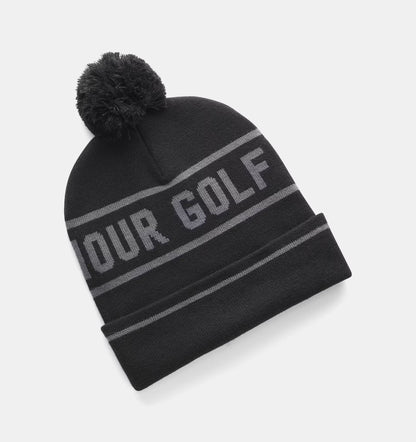 Drive Pom Beanie Black/Castlerock grey