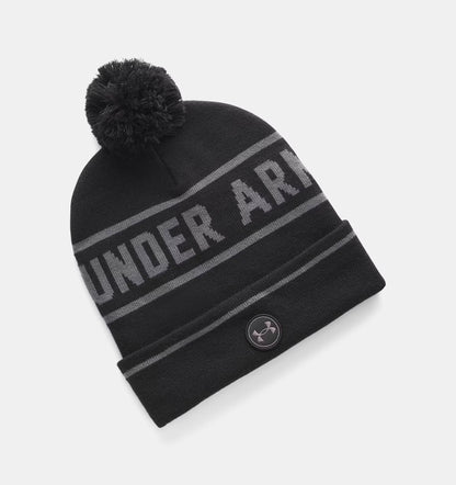 Drive Pom Beanie Black/Castlerock grey