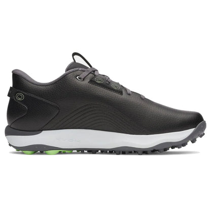 UA Drive Fade 2 Waterproof Spikeless Golf Shoes - Black / Black / Metallic Gun Metal