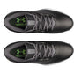 UA Drive Fade 2 Waterproof Spikeless Golf Shoes - Black / Black / Metallic Gun Metal