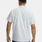 UA ArmourDry Printed Polo White/Enamel Blue/Navy