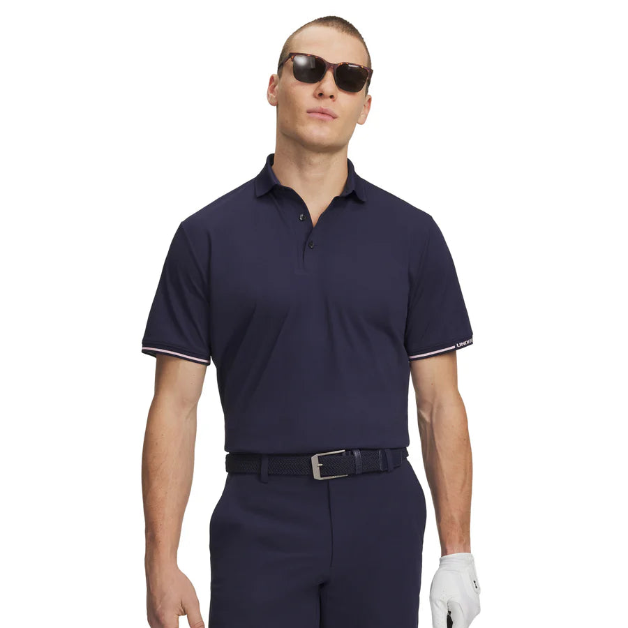 UA ArmourDry Pique Polo Navy