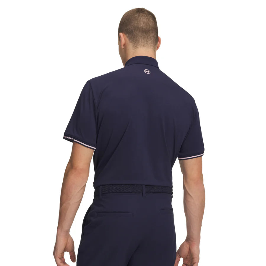 UA ArmourDry Pique Polo Navy