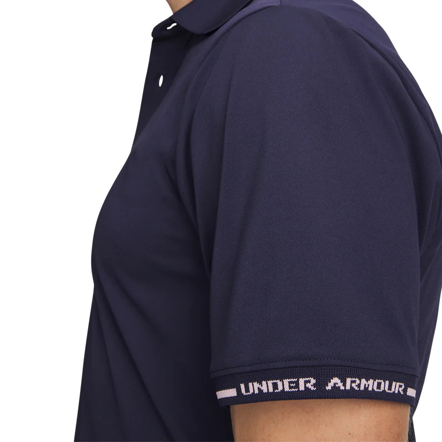UA ArmourDry Pique Polo Navy