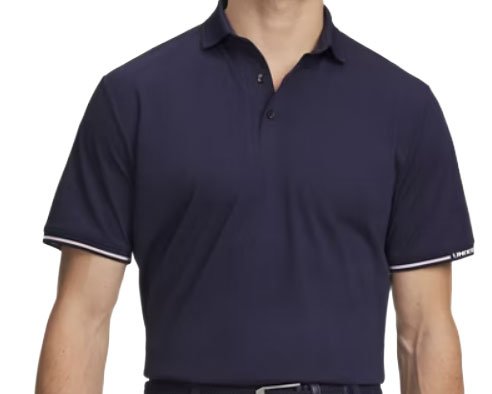 UA ArmourDry Pique Polo Navy