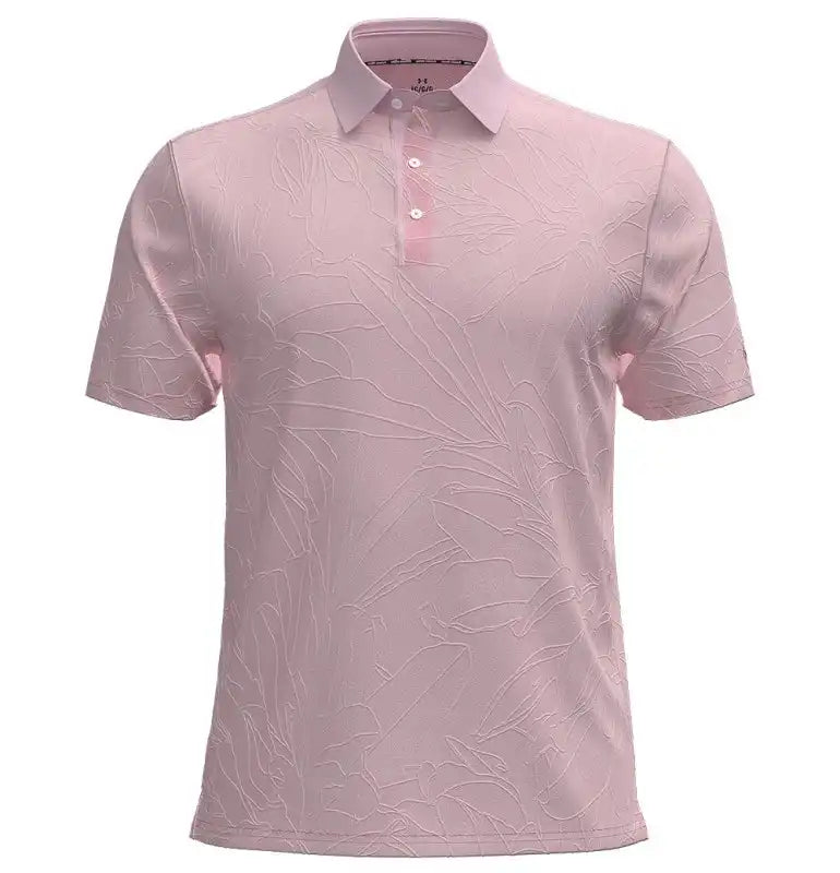 UA ArmourDry Jacquard Polo 6009737 Pink