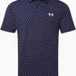 UA Playoff 3.0 Printed Polo Navy Blue