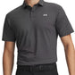 UA T2G Printed Polo Shirt - Black / Grey