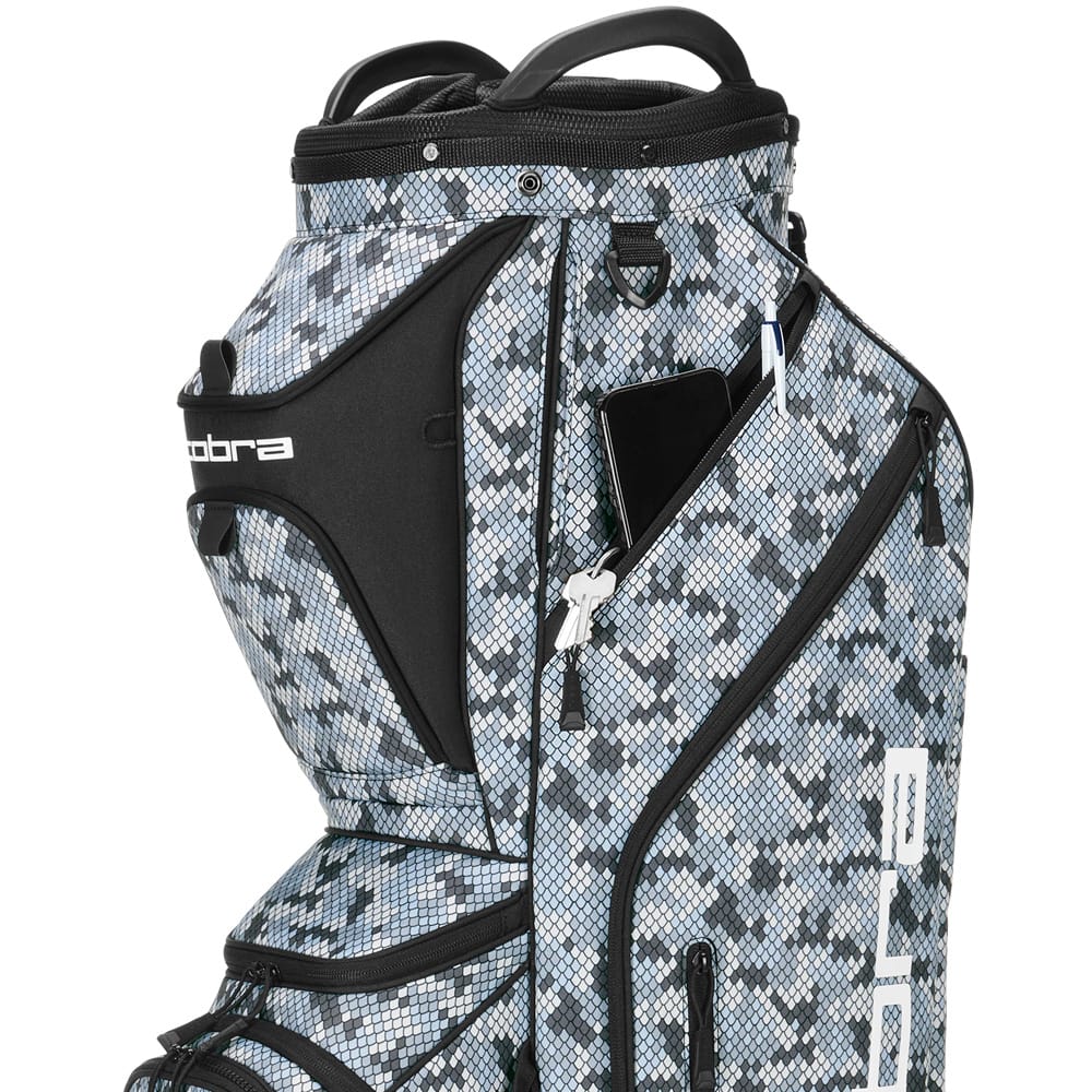 Cobra Ultralight Pro Cart Bag - Winter Snake Camo 2.0
